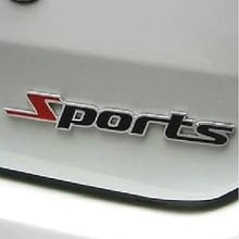 car styling 3D metal Sports stickers car Accessories for Hyundai ix35 iX45 iX25 i20 i30 Sonata,Verna,Solaris,Elantra,Accent, 2024 - buy cheap