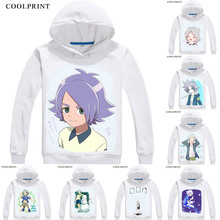 Coolprint-Sudadera con capucha de Fubuki Shirou para hombre, suéter largo con estampado de Inazuma Eleven Fubuki Twins, ropa de calle de Anime 2024 - compra barato