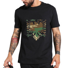 2019 Fashion T-shirts Men's Camouflage Albanian Eagle 3D Brand Clothing Printed T-shirt Adult T-shirts Increased Size 3XL 2024 - buy cheap