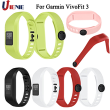 Pulseira de relógio para garmin vivofit 3, pulseira de silicone para relógio inteligente de reposição 2024 - compre barato