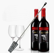 304 stainless steel bar bartending tool red wine stir bar long mixer Muddlers Caipirinha Pestles Bar spoons 62cm 2024 - buy cheap