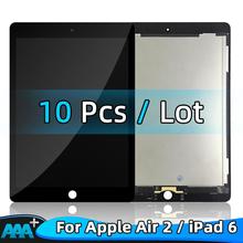Pantalla LCD de 9,7 pulgadas para móvil, montaje de digitalizador táctil de calidad, para Apple iPad 6 Air 2, A1567, A1566, 100% AAA, 10 Uds. 2024 - compra barato