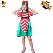 DSPLAY Kids Cute Fancy Dress New Design Girls Sweet  Fashionable Xmas Outfit Dress up for Cosplay Xmas Party Outfit 2024 - buy cheap