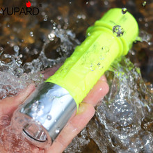 Водонепроницаемый Подводный фонарь YUPARD для подводного плавания, заполняющий свет T6, светодиодный фиолетовый свет, Ультрафиолетовый фонарь 2024 - купить недорого