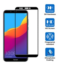 0,26 мм 9H закаленное стекло с полным покрытием для Huawei Honor 7C AUM-L41 7A Pro 5,7 "AUM-AL29 7A DUA-L22 Y6 2018, Защитная пленка для экрана 2024 - купить недорого