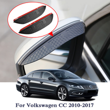 Espejo retrovisor para coche pegatina de fibra de carbono para Volkswagen, Teramont, Atlas, Golf, Polo, Tiguan, T-ROC 2024 - compra barato
