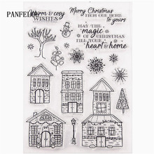 PANFELOU winter of country Transparent Clear Silicone Stamp/Seal DIY scrapbooking/photo album Decorative clear stamp sheets 2024 - buy cheap