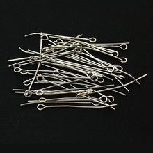 35mm 300pcs/bag eye head pins jewelry finding silver/gold plated eye Pins for earring bracelets necklaces 2024 - buy cheap