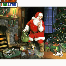 5D Landscape Diamond Painting Cross Stitch Christmas Decor for Home DIY Diamond Embroidery Santa Claus Pattern Rhinestone 2024 - buy cheap