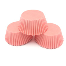 100Pcs/Lot Pink Paper Cupcake Liner Baking Muffin Box Cup Case Cake Mold Party Cake Decorating Tools Cupcake Wrappers 2024 - buy cheap