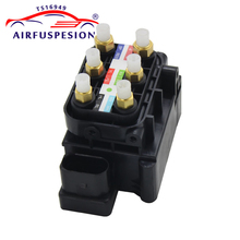 Bomba de aire de suspensión neumática, suministro de bloque de válvula solenoide 4Z7616013 4F0616013 Allroad para Audi A6 C6 Quattro A8 D3 S8 Phaeton Bentley 2024 - compra barato