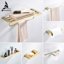 Conjunto de acessórios para banheiro, suporte de papel higiênico de cisne em cor dourada, toalha, suporte de tecido, rolo de papel 802200 2024 - compre barato