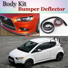 Deflector de labios de parachoques para Mitsubishi Colt, alerón delantero, falda para TopGear Friends to Personalización de juguete, Vista/Kit de cuerpo, ala/Tira 2024 - compra barato