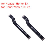 Placa principal para huawei honor 8x, honor view 10 lite, cabo flex conector, placa principal, cabo lcd 2024 - compre barato