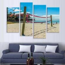 4 Pcs Modern Prints Home Decor Living Room Canvas Print Roller Painting On Canvas Modular Picture Wall Art Cuadros dropshipping 2024 - buy cheap