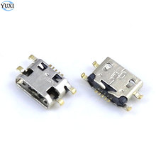 YuXi 2pcs Micro USB charger Dock Charging Port Jack Socket Connector For Meizu M2 M3 M3S / M5 Note E E2 2024 - buy cheap