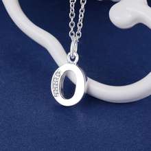 Letter O- Pendant Necklaces Silver Plated Necklaces Silver Trendy Jewelry Necklaces  Jewelry Wholesale Free Shipping usvp LP218 2024 - buy cheap