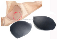 Wholesale 50pairs Black Sewing In Bra Cups Soft Thin Foam Bra Pads For Bikini Pads Insert Clothing Bra Accessorries WB64 2024 - buy cheap