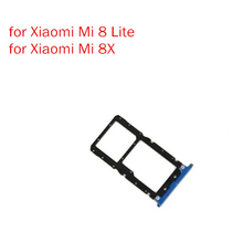 Для Xiaomi Mi 8 Lite/для Xiaomi Mi 8X держатель для карт SIM карта SD адаптер держателя слота запасные части для ремонта 2024 - купить недорого