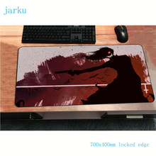 Hellsing mousepad 700x400x3mm gran oferta alfombrilla de ratón de ordenador gamer gamepad gamer locrkand gaming mousemat escritorio pad office padmouse 2024 - compra barato