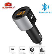 FM-трансмиттер автомобильный с поддержкой Bluetooth, 5 В/3,4 А 2024 - купить недорого