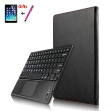 Capa para lenovo tab 4 10 plus com teclado sem fio, capa de couro pu + capa abs para lenovo tab4 10 plus drive x704f l 2024 - compre barato