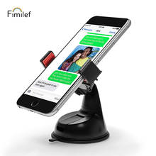 Fimilef Car Phone Holder for iPhone 8X Mount Suction Cup Car Holder 360 Degree Mobile Phone Holder Stand for Samsung Xiaomi GPS 2024 - buy cheap