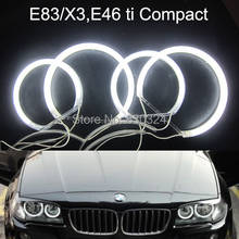 CCFL  Angel Eye Halo Light Error Free for BMW E83 X3  E46ti compact 3 series Warm White 2024 - buy cheap