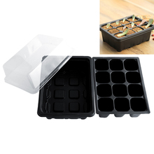 JX-LCLYL 12Cells Hole Plant Seeds Grow Box Clone Insert Tray Propagation Seeding Case Set 2024 - buy cheap