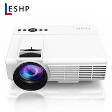 LESHP Q5 LED Projector 800*480 Pixel 1200LM Mini Home Theater Video Projector Home Cinema TV Laptops Smartphones 2024 - купить недорого
