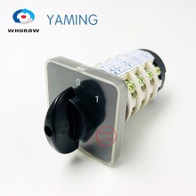 YMZ12-20/4 Electric 2 Positions Silver contact Latching 20A 690V ON-OFF 16 terminals 4 pole Control Rotary Changeover Cam Switch 2024 - buy cheap