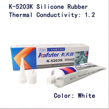 Kafuter-disipador térmico de K-5203K, pasta de grasa de silicona conductora térmica, pegamento adhesivo, Gel aislante de goma de silicona, 10 unidades por lote 2024 - compra barato