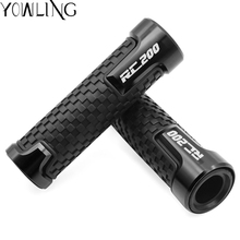 FOR RC200 2014 2015 2016 2017 2018 7/8" Motorcycle CNC Rubber Handlebar Hand Grips Bar End Gel Grip 2024 - buy cheap