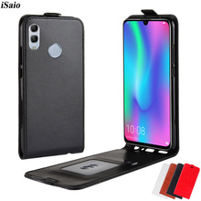 Capa flip de couro para huawei honor 10, capa estilo carteira para celulares huawei honor 10 lite p smart, 2019 capa HRY-LX1 concha tpu 2024 - compre barato