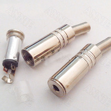 10pcs/lot   3.5mm High Quality Dual Channel Plug Metal Female Socket Audio Jack 2024 - buy cheap