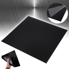 Mayitr 1Pc New Black Plastic Sheet 300x300x0.5mm Black ABS Plastic Sheet Flexible Smooth Back High Quality 2024 - buy cheap