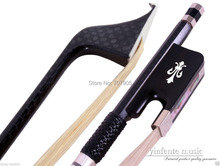 4/4 Cello Bow Carbon fiber Round Stick Ebony fro g High Quality New #DT-042 2024 - buy cheap