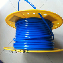 Manguera neumática de PU, tubo de 2,5mm x 4mm para neumáticos de 25 metros, color azul 2024 - compra barato