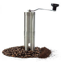 Most Consistent Hand Coffee Grinder & Coffee Press - Ceramic Burr Manual Coffee Grinder fits in for Aeropress 2024 - купить недорого