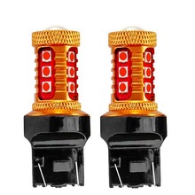 2PCS T20 7443 W21/5W Super Bright 1000LM 3030 LED Auto Rear Tail Light Brake Lamp Car DRL Daytime Running Bulb Turn Signals 2024 - buy cheap