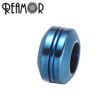 REAMOR Plated Color 316l Stainless Steel 6mm Hole Round European Charms Spacer Beads for Bracelet DIY Jewelry Making Findings 2024 - buy cheap