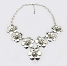 OneckOha Fashion Flower Necklace Choker Necklace 2024 - buy cheap