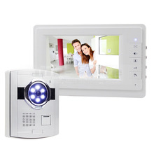 DIYSECUR 7" Wired Video Doorbell Intercom Home Security 700TVL Camera Fashionable Monitor New 2024 - buy cheap