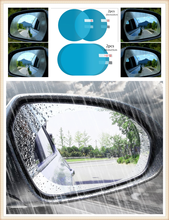 Car rearview mirror rain film anti-fog stick universal for Toyota Yaris Tundra Tacoma RAV4 Corolla Aygo Avalon Auris 2024 - buy cheap