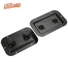 GHXAMP Speaker Junction Box Terminal Block Mounting Plate For Professional Stage Speaker With Dual 4-core ohm head 2PCS 2024 - buy cheap