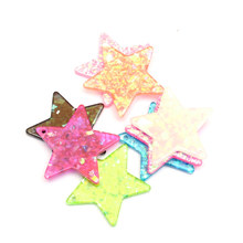 LF 20Pcs Mixed Clear Five Pointed Star Resin Decoration Crafts Flatback Cabochon Embellishments For Scrapbooking Diy Accessories 2024 - buy cheap