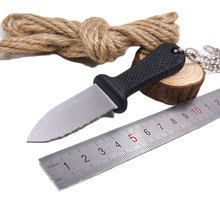 Маленький нож с фиксированным лезвием, карманный тактический нож для выживания, охотничий походный прямой нож из нержавеющей стали, инструмент для повседневного использования 2024 - купить недорого
