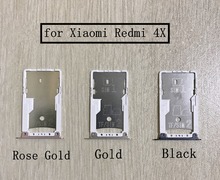 Soporte para bandeja de tarjeta para Xiaomi Redmi 4X, ranura para tarjeta Nano SIM, adaptador Micro SD, reparación de piezas de repuesto para Xiaomi Redmi 4X 2024 - compra barato