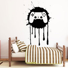 Creative Design Game Controller Wall Sticker Vinyl Home Decor For Kids Room Teens Bedroom Gaming Room Decals Interior Mural A172 2024 - buy cheap