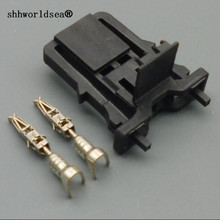 shhworldsea 1/2/5/10/100set 2 Pin/Way 3.5mm Female Auto Electrical Trunk car waterproof connector plug 2024 - buy cheap